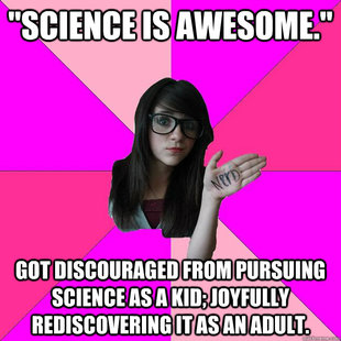 Idiot Nerd Girl