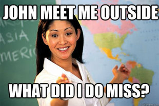 Unhelpful High School Teacher