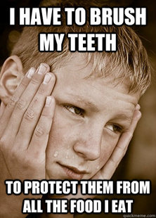 First World Kid Problems