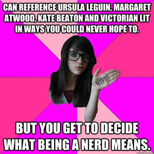 Idiot Nerd Girl
