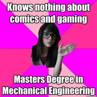 Idiot Nerd Girl