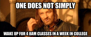 One Does Not Simply