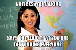 Unhelpful High School Teacher