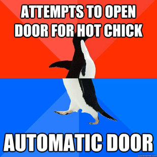 Socially Awesome Awkward Penguin