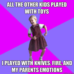 Socially awesome kindergartener