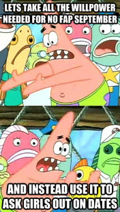 Push it somewhere else Patrick