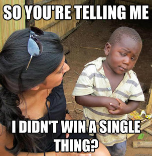 Skeptical Third World Child