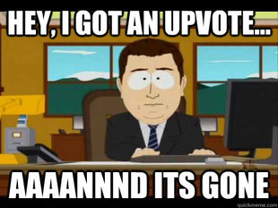 Aaand its gone