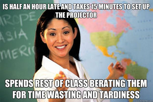 Unhelpful High School Teacher