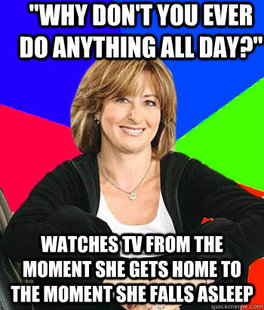 Sheltering Suburban Mom