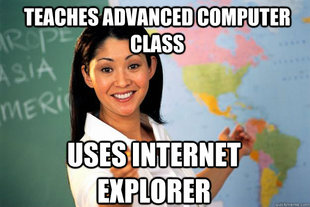 Unhelpful High School Teacher