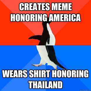 Socially Awesome Awkward Penguin