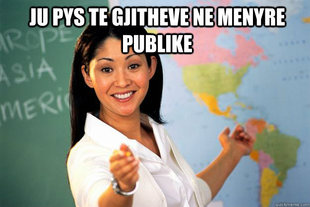 Unhelpful High School Teacher