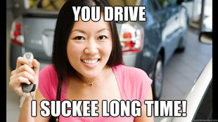 Female Asian Driver