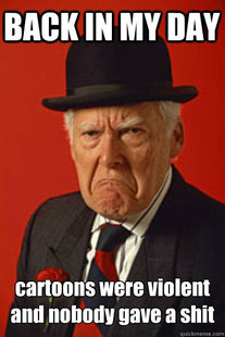 Pissed old guy