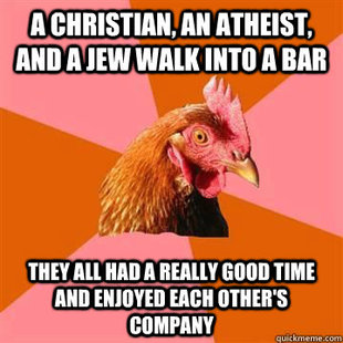 anti joke chicken