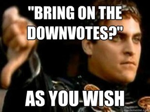 Downvoting Roman