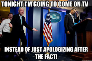 Inappropriate Timing Bill Clinton