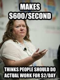 Scumbag Gina Rinehart