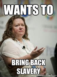 Scumbag Gina Rinehart
