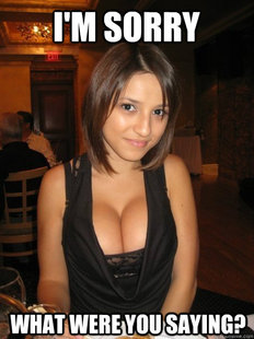 Eye contact