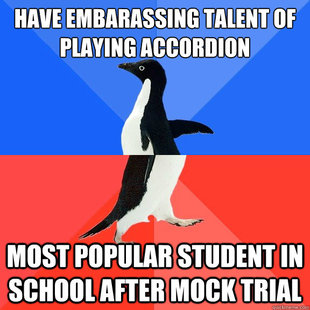 Socially Awkward Awesome Penguin