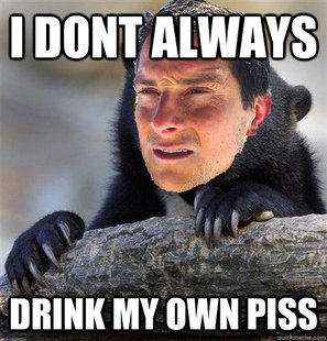Confession Bear Grylls