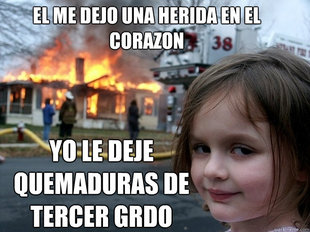 Disaster Girl Birthday