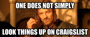 One Does Not Simply