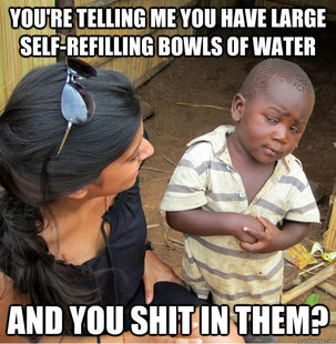 Skeptical Third World Kid