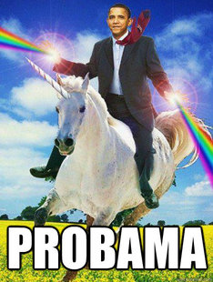 Obama rainbow unicorn