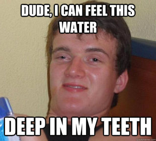 at an 8 last night