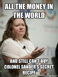 Scumbag Gina Rinehart