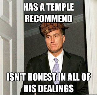 Scumbag Mitt Romney