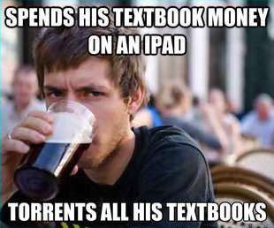 Lazy College Senior