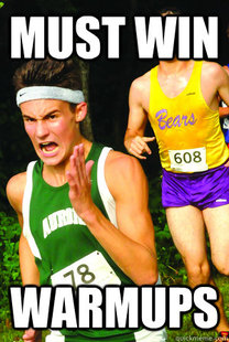 Intense Cross Country Kid
