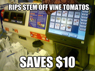 Scumbag Self Checkout