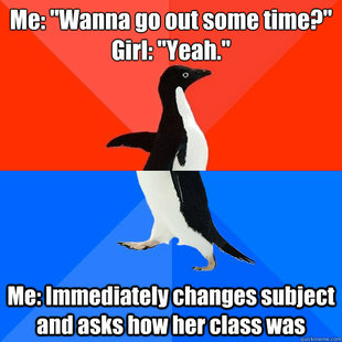 Socially Awesome Awkward Penguin