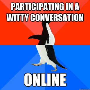 Socially Awesome Awkward Penguin