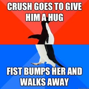 Socially Awesome Awkward Penguin