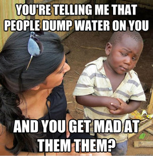 Skeptical Third World Kid
