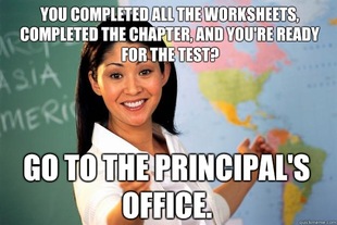 Unhelpful High School Teacher