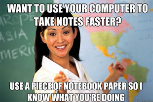 Unhelpful High School Teacher