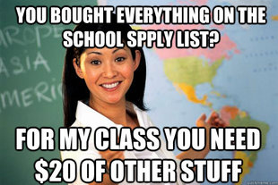 Unhelpful High School Teacher