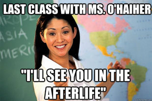 Unhelpful High School Teacher