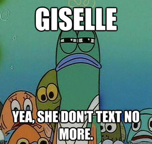 Serious fish SpongeBob