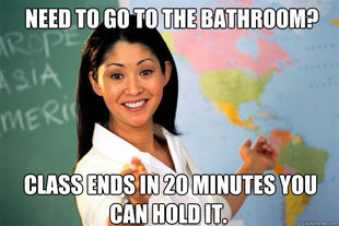 Unhelpful High School Teacher