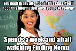 Unhelpful High School Teacher