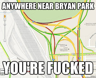 Bryan Park Traffic