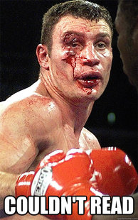 Vitali wrecked